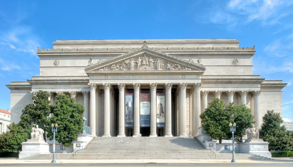 National Archives Building, Washington DC.