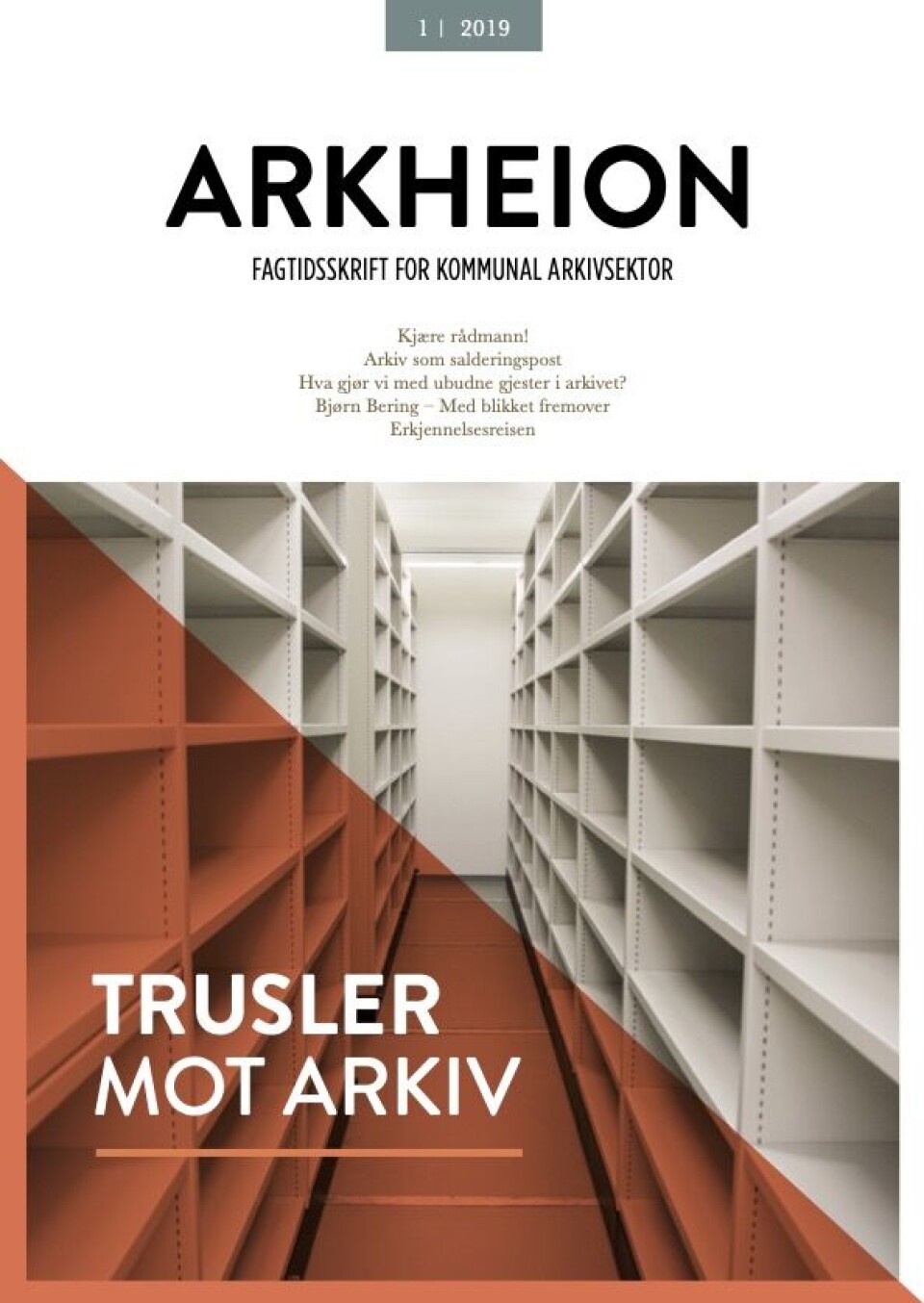 Arkheion (trykt utg.). 2019 Nr. 1