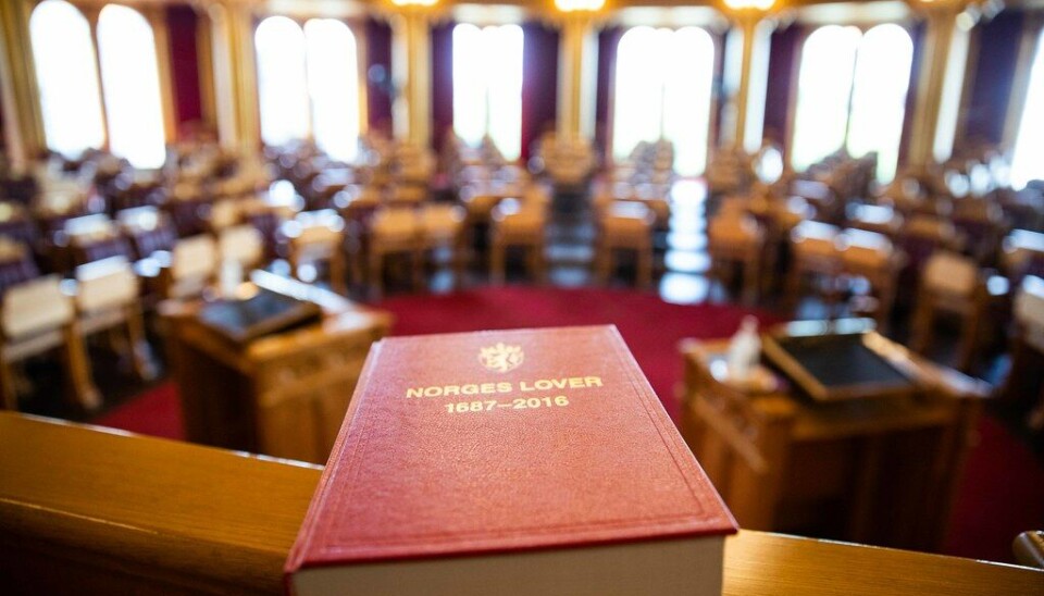 LOVGIVENDE: Stortinget vedtar nye lover.