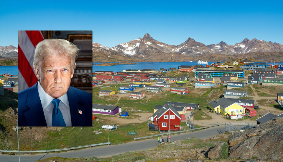ONE WAY OR ANOTHER: Donald Trump er helt tydelig på at USA må ha Grønland.