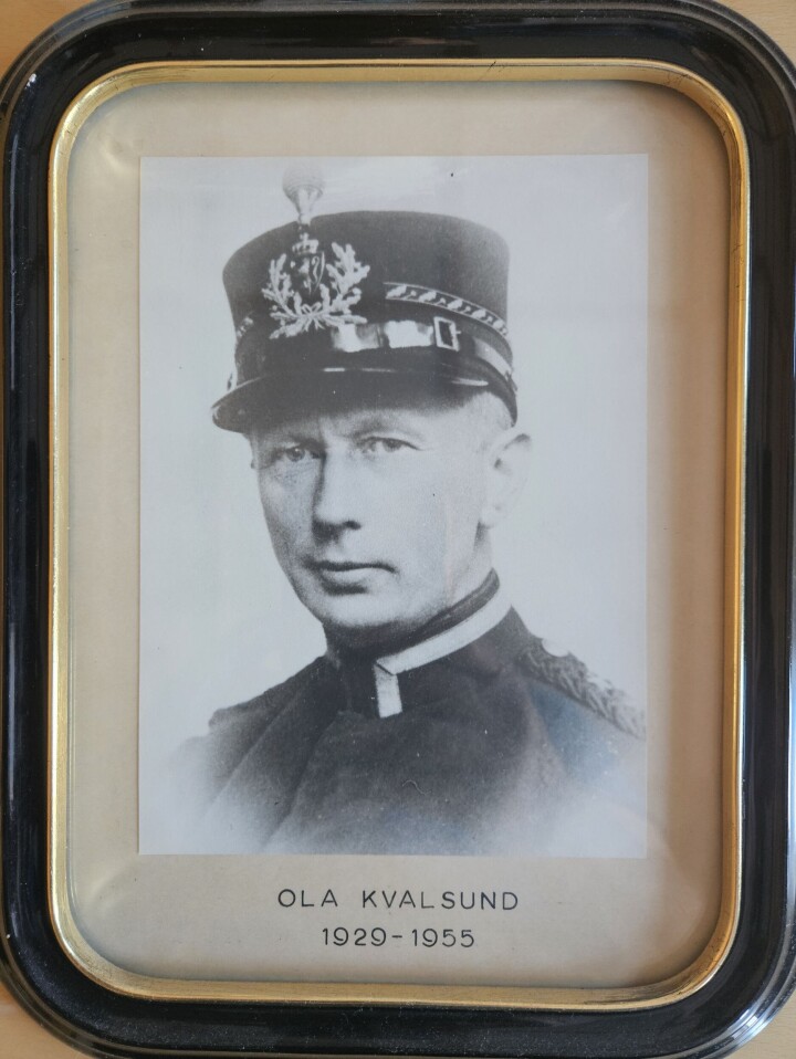 POLITIMESTER: Ola Kvalsund var politimester i Stavanger 9. april 1940. Han ble avsatt i 1941, men var tilbake i 1948.