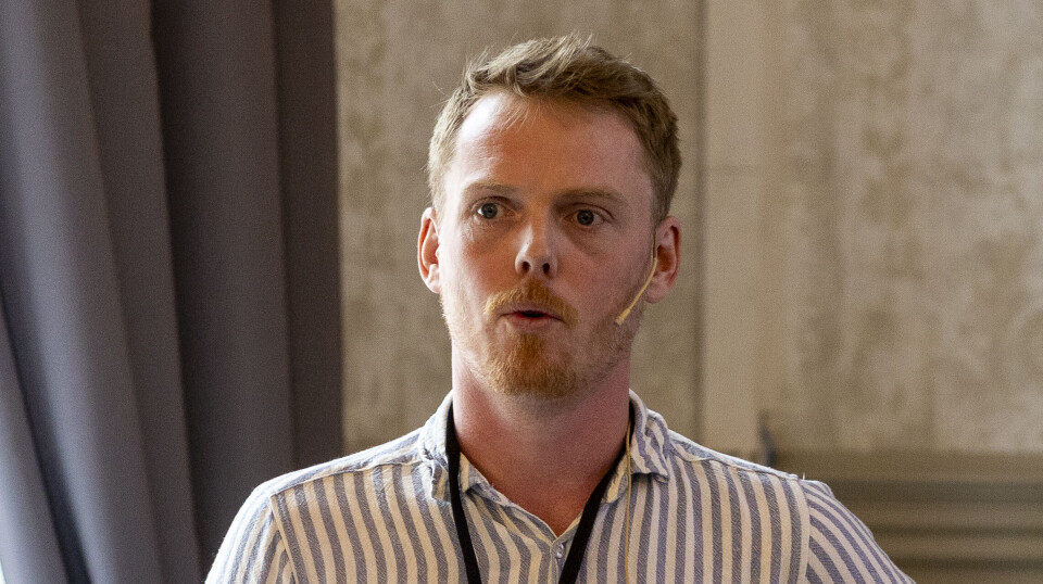 SOLIDARITET: Lars Fivelstad Smaaberg (IKA Hordaland) fortalte om nyoppstartede Arkivarer uten grenser.