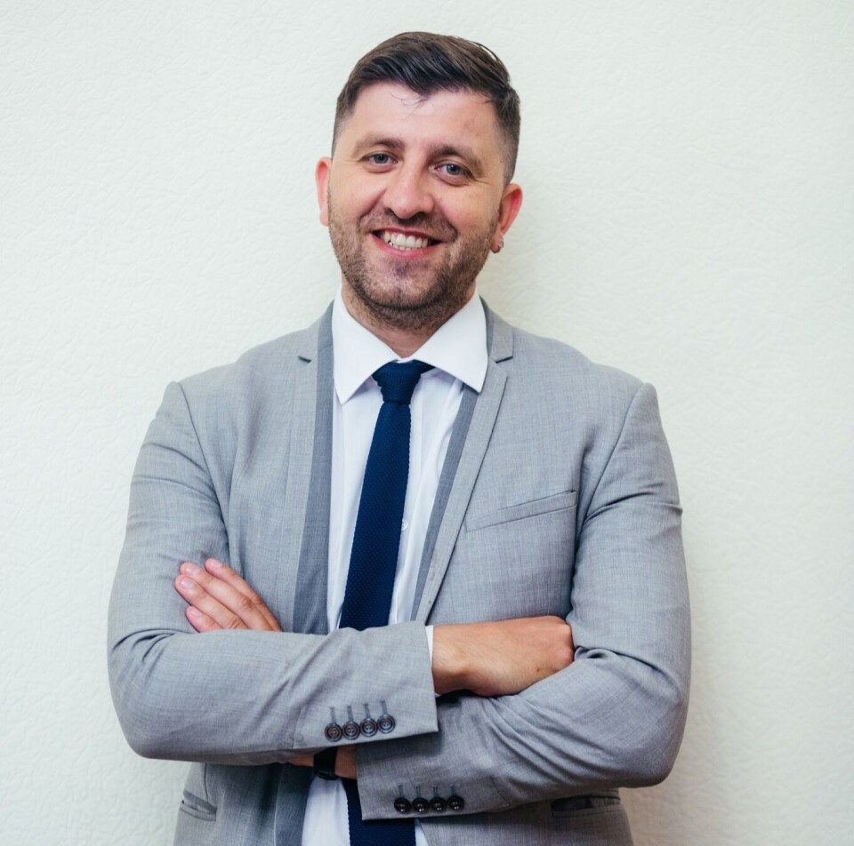 UKRAINAS RIKSAKIVAR: Antolii Khromov har en doktorgrad i historie. Han har vært riksarkivar i Ukraina siden 2019.